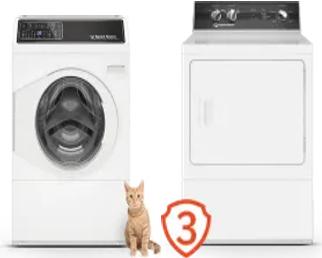 Side by Side Washer & Dryer Set